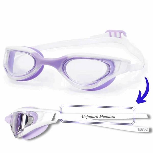 GOGGLES GAMMA LILA PERSONALIZABLES